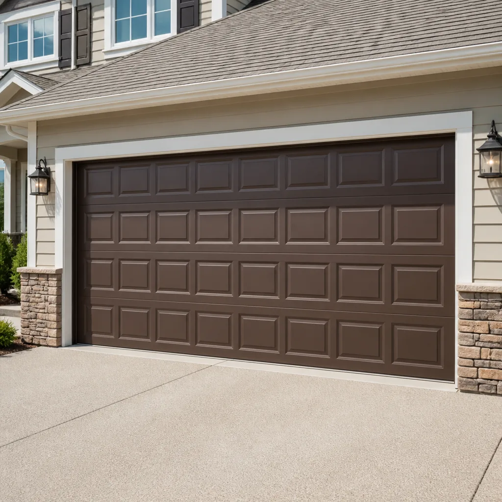 Raised-panel steel